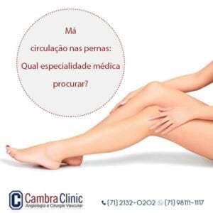 Má circulação nas pernas